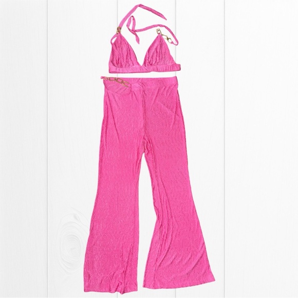 SHEIN 2 Piece Pink Outfit, Women’s 1X - Picture 1 of 4